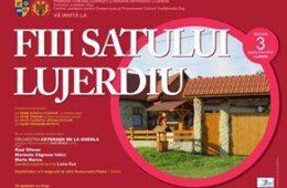 Sărbătoarea „FIII SATULUI”- Lujerdiu